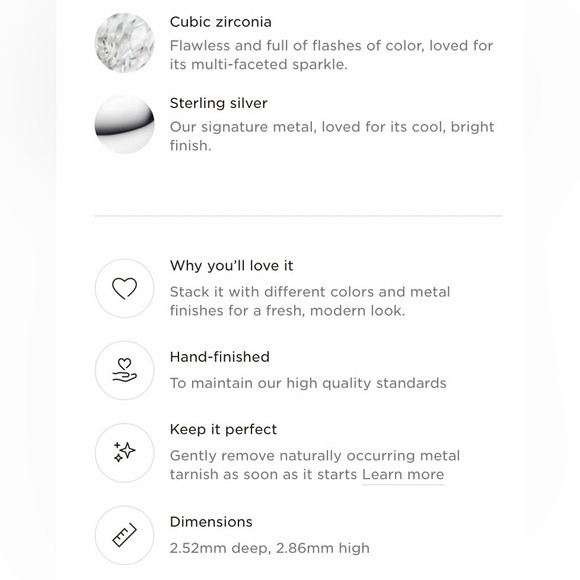 New- Pandora Sterling Silver Sparkling Tennis Bracelet - Picture 5 of 9